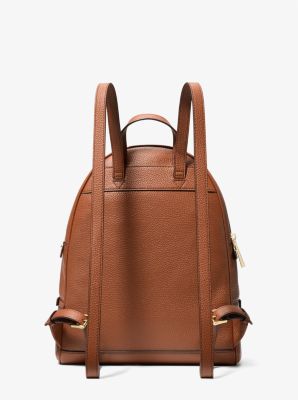 Rhea Medium Leather Backpack image number 2