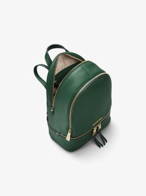 Rhea Medium Leather Backpack image number 1