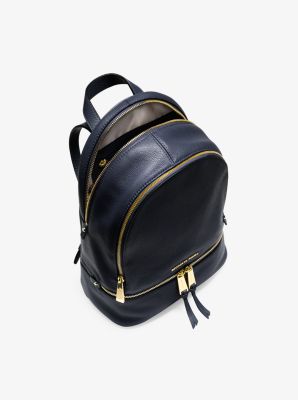 Rhea Medium Leather Backpack image number 1