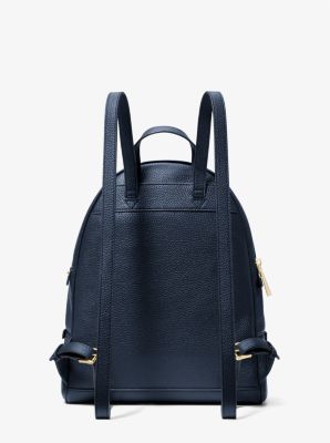 Rhea Medium Leather Backpack image number 2