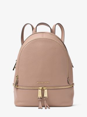 michael kors leather backpack purse
