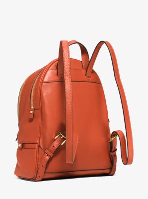 Rhea Medium Leather Backpack image number 2