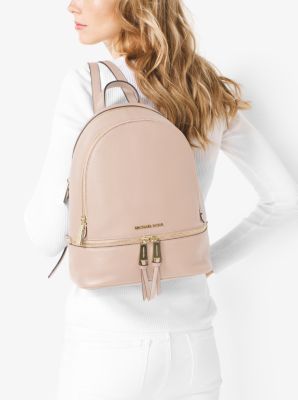 michael kors rhea backpack pink