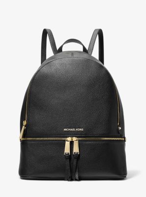 Rhea Large Leather Backpack | Michael Kors