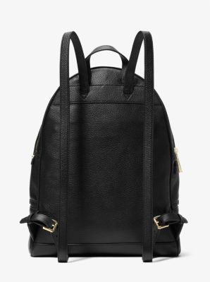 Rhea Large Leather Backpack image number 2