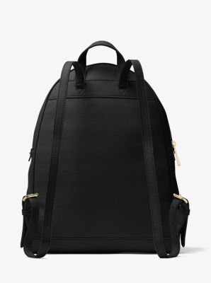 Rhea Large Leather Backpack image number 3