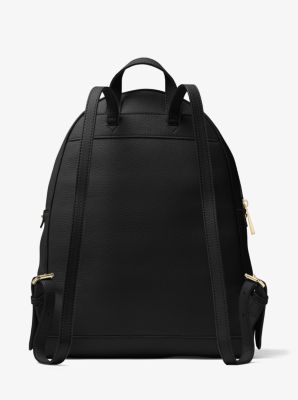 Rhea Large Leather Backpack image number 4