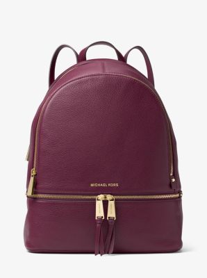 michael kors purple backpack