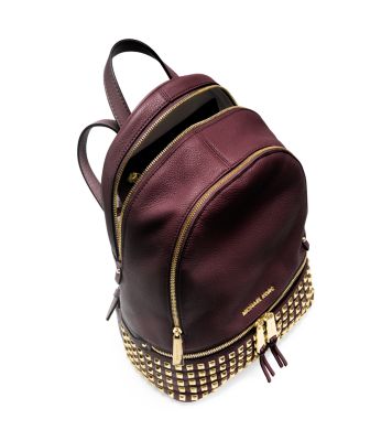 Rhea Studded Leather Backpack