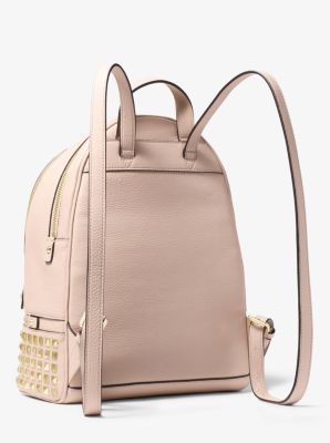 Michael outlets Kors Tan Rhea Studded Leather Backpack