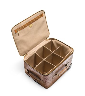 Jet Set Embossed-Leather Suitcase