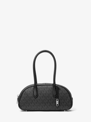 Henkeltasche Lulu Small mit Signature-Logomuster image number 0