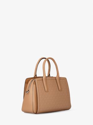 Laila Small Signature Logo Satchel