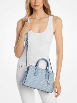 Laila Small Signature Logo Satchel