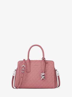 Laila Small Signature Logo Satchel