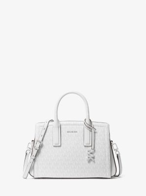 Laila Small Signature Logo Satchel image number 0