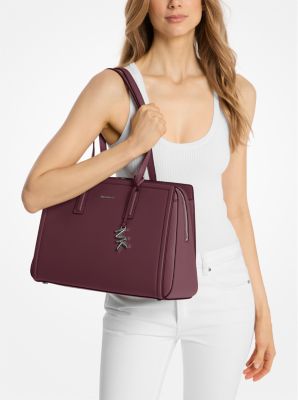 Shopper Laila Medium aus gekrispeltem Leder