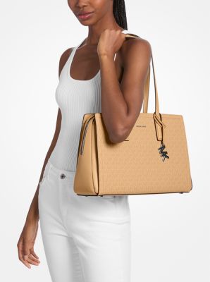 Bolso tote Laila mediano con logotipo exclusivo