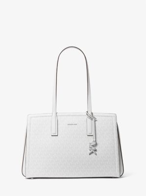 Laila Medium Signature Logo Tote Bag image number 0