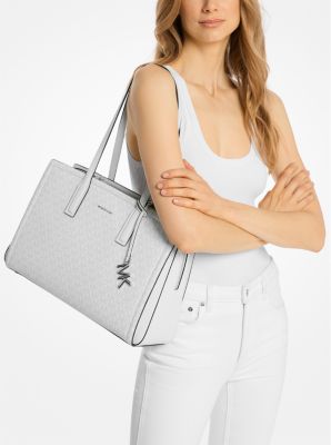 Laila Medium Signature Logo Tote Bag