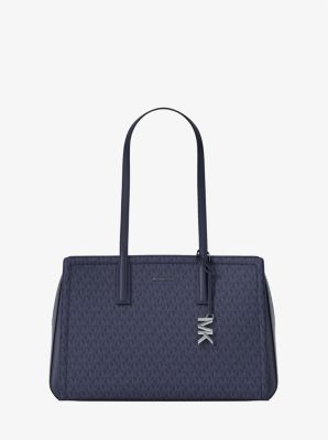 Laila Medium Signature Logo Tote Bag