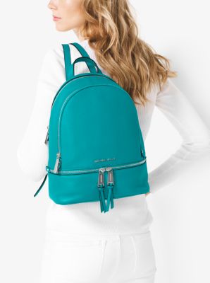 Rhea Medium Leather Backpack image number 2