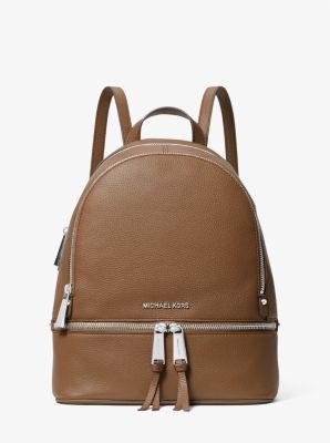 Rhea Medium Leather Backpack image number 0