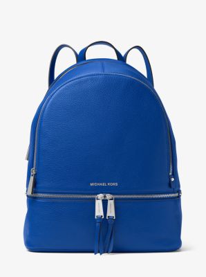 michael kors blue backpack