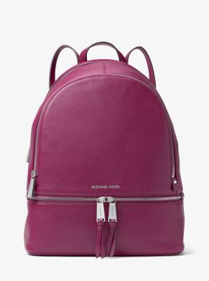 Rhea Large Leather Backpack | Michael Kors