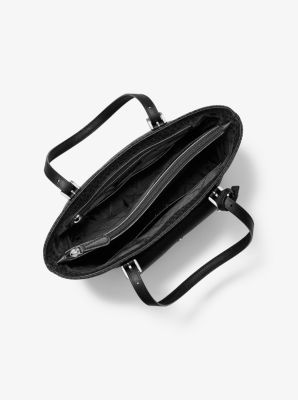 Jet Set Medium Logo Pocket Tote Bag