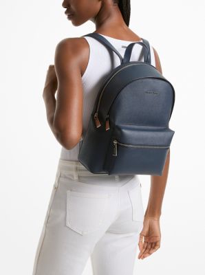 Sally Medium 2-in-1 Saffiano Leather Backpack