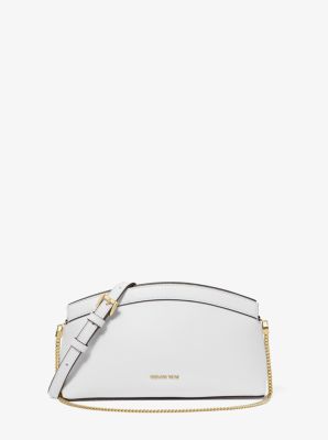 Athena Small Leather Convertible Clutch