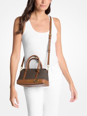 Andie Small Signature Logo Satchel