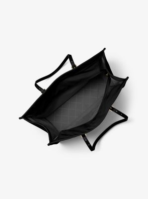 Zadie Large Nylon Tote Bag in BLACK | Michael Kors