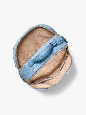 Sable Medium Signature Logo Backpack in CHAMBRAY | Michael Kors