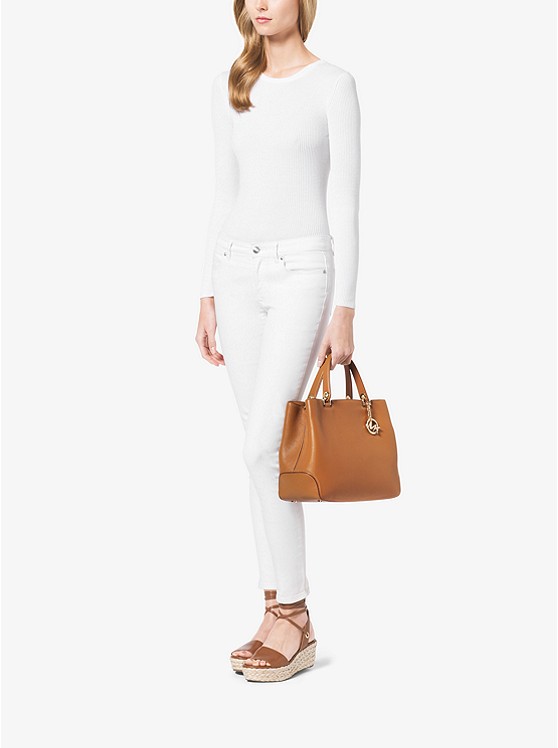 Anabelle Large Leather Tote 
