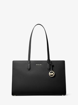 Scarlett Medium Pebbled Leather Tote Bag