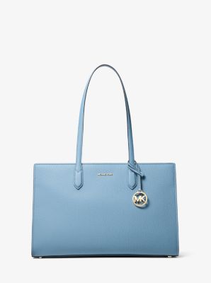 Scarlett Medium Pebbled Leather Tote Bag