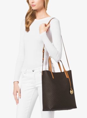 Michael kors hayley 2025 north south tote