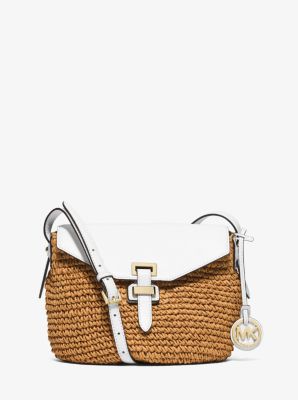 Michael kors naomi straw bag new arrivals