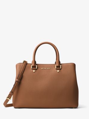 Michael michael kors shop savannah saffiano leather satchel