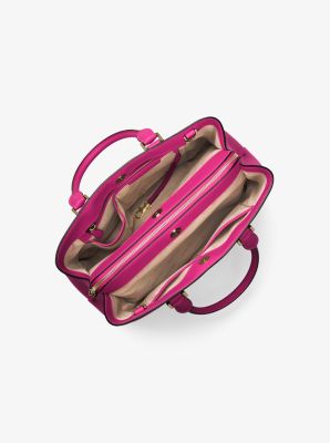Savannah Large Saffiano Leather Satchel image number 1