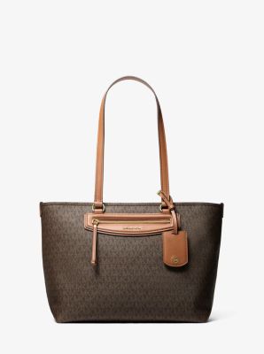 Jet Set Travel Medium Signature Logo Tote Bag