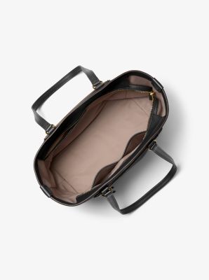 Bolso tote Jet Set Travel mediano de piel granulada