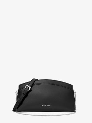 Athena Small Leather Convertible Clutch