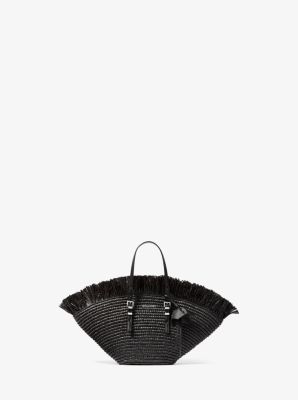 MK Handgehäkelter Shopper Isa Small - Schwarz