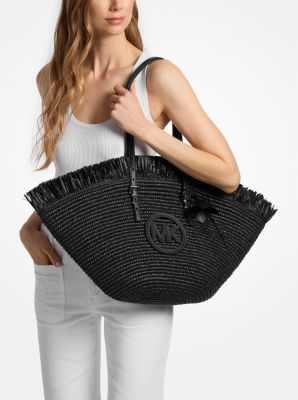 Isa Large Hand-Crocheted Fan Tote Bag