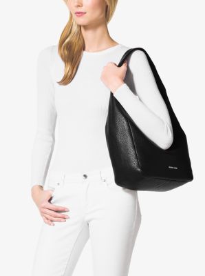 Michael kors shop leather hobo handbags