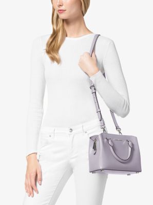 Michael kors savannah on sale satchel small