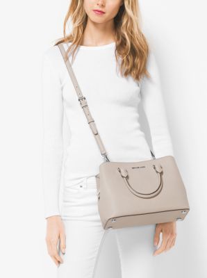 Michael kors savannah medium saffiano leather on sale satchel